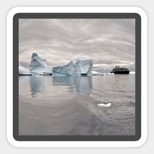 Iceberg ship Sticker